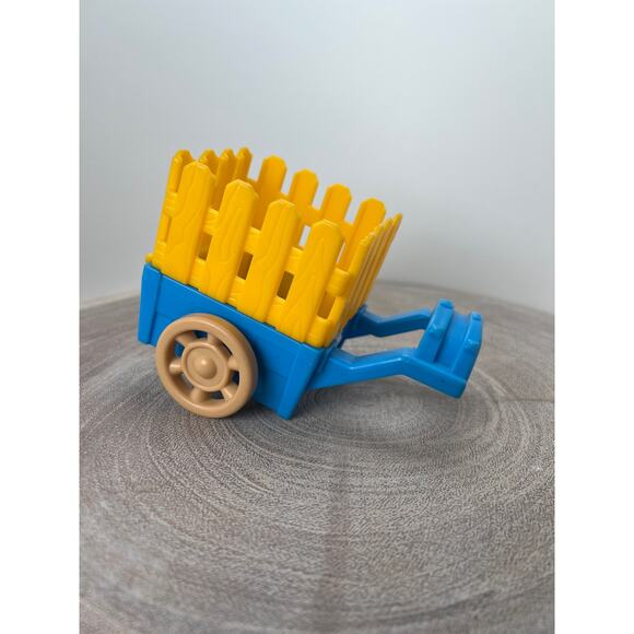 Fisher-Price Other - Fisher-Price Little People Replacement Cart Horse Watchful Woodsman Fort 2003